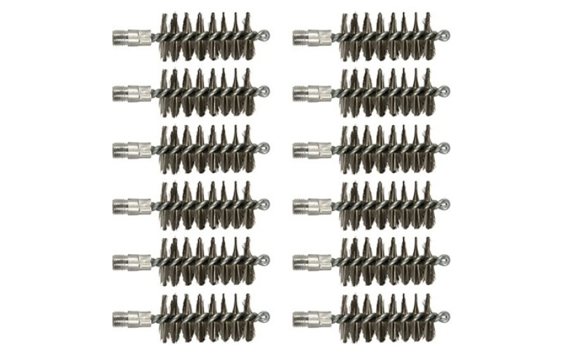 Brownells 10 gauge standard line stainless shotgun brush 12 pack