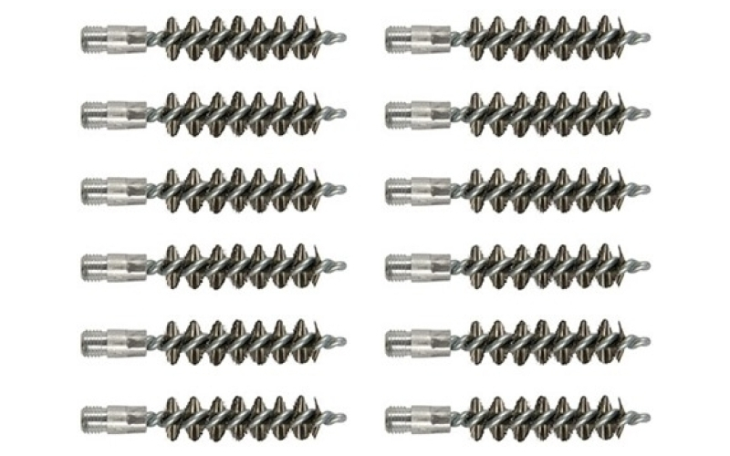 Brownells 410 gauge standard line stainless shotgun brush 12 pack