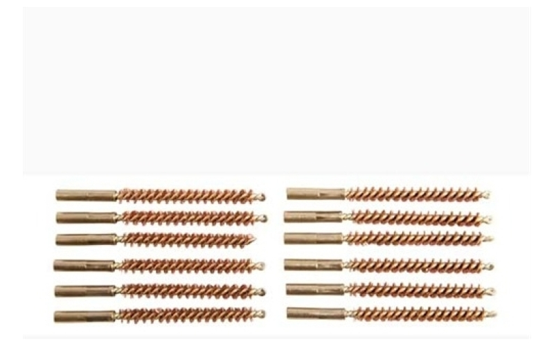 Brownells 6mm-25cal ''special line'' dewey rimfire rifle brush 12 pack