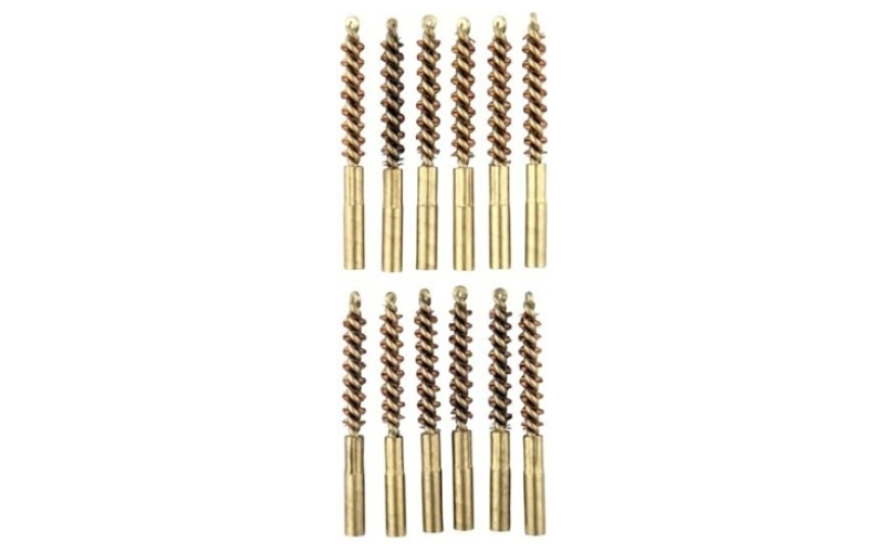 Brownells 22 caliber ''special line'' dewey pistol brush 12 pack