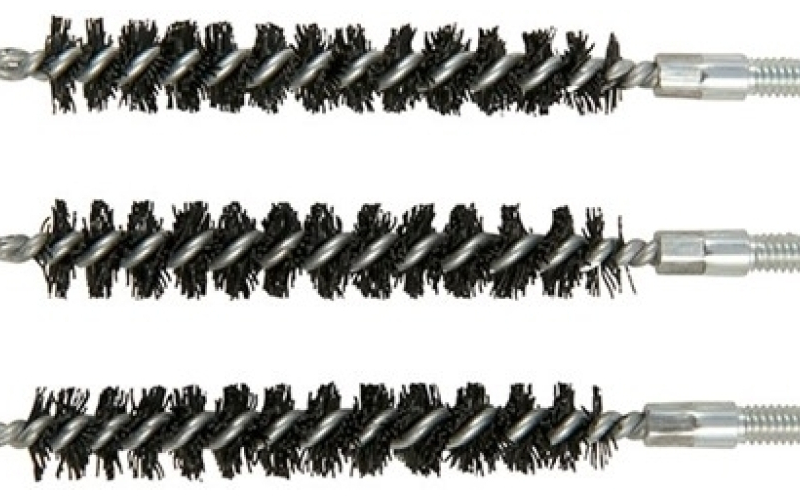 Brownells 338 caliber 8-32m nylon rifle brush 3/pack
