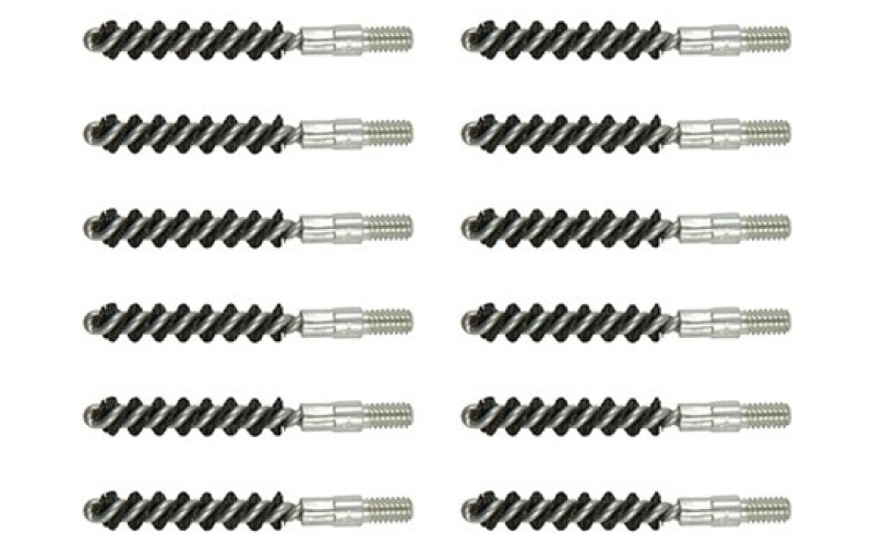 Brownells 22 caliber 8-32m nylon pistol brush 12/pack