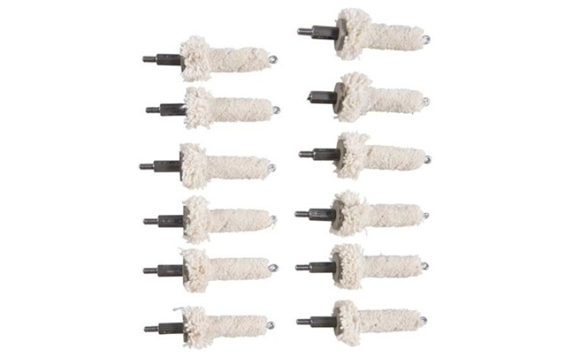 Brownells .223 chamber cotton mop 12 pack