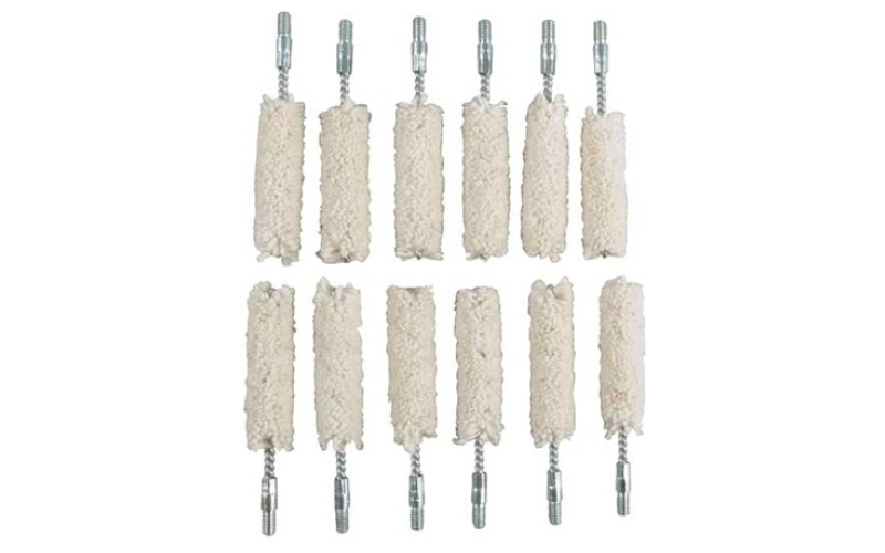 Brownells 40 caliber cotton bore mop 12 pack