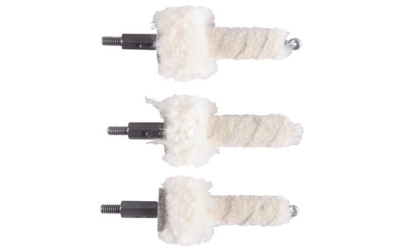 Brownells .223 chamber wool mop 3 pack