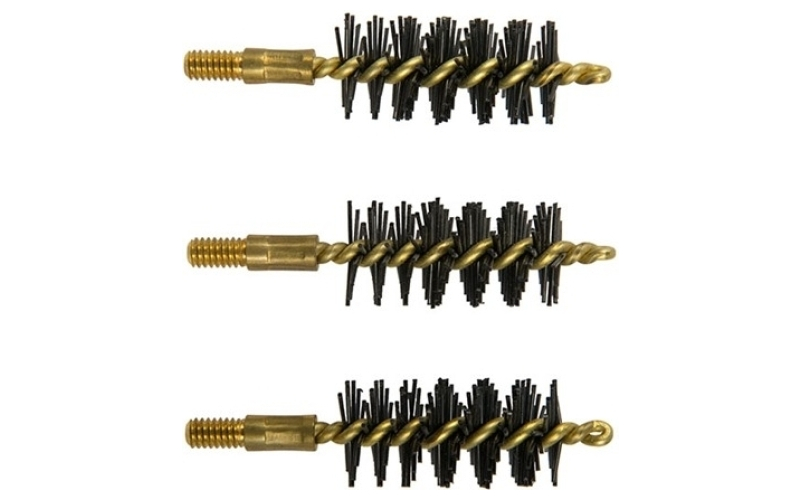 Brownells 475/480 caliber heavy weight nylon revolver brush 3 pack