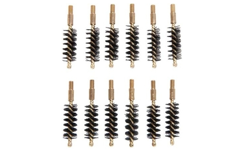 Brownells 10mm, 40/41 caliber heavy weight nylon pistol brush 12pk