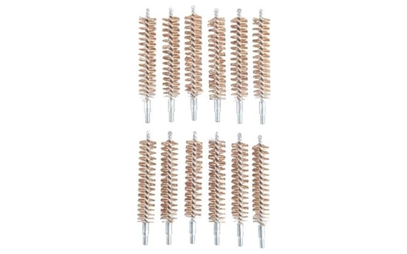 Brownells Medium general purpose bronze chamber brush 12 pack