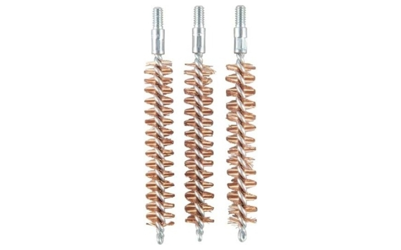 Brownells 9mm, 38/357 caliber bronze chamber brush 3 pack