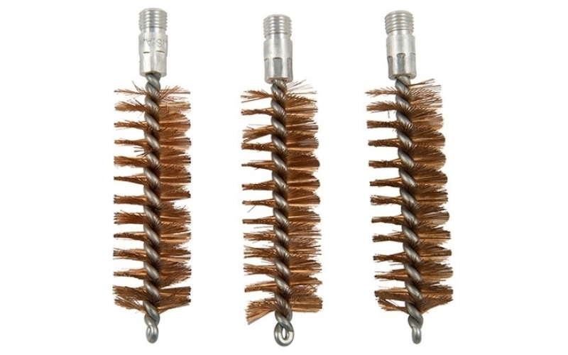 Brownells 16 gauge bronze chamber brush 5/16''-27 thread 3 pack