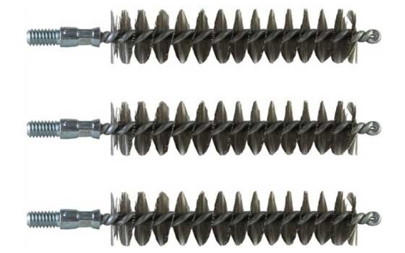 Brownells 44/45 caliber stainless steel revolver chamber brush 3pk