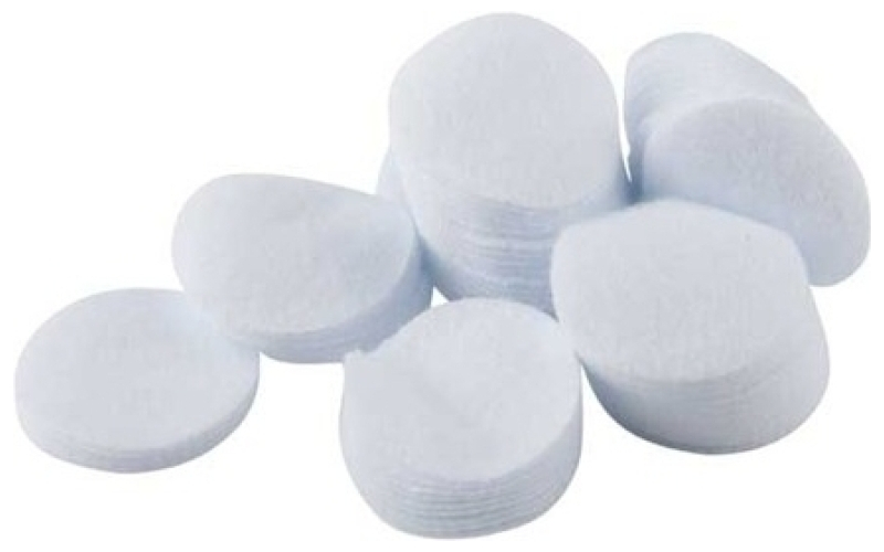 Brownells 22-270 caliber (1-1/4'') round patches 100/bag