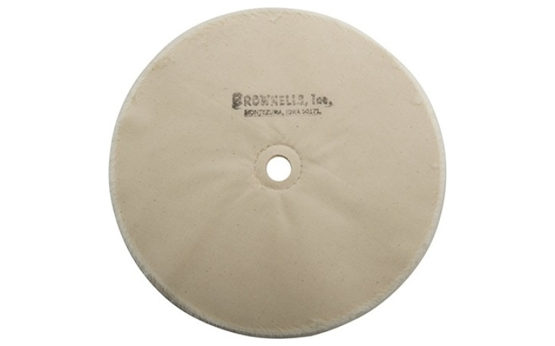 Brownells 8'' loose muslin wheel 5/8'' arbor