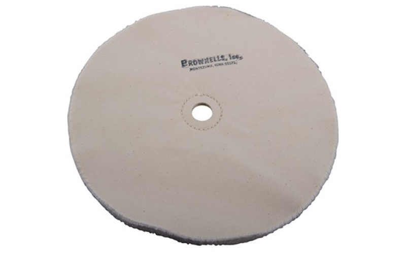 Brownells 10'' loose muslin wheel 3/4'' arbor