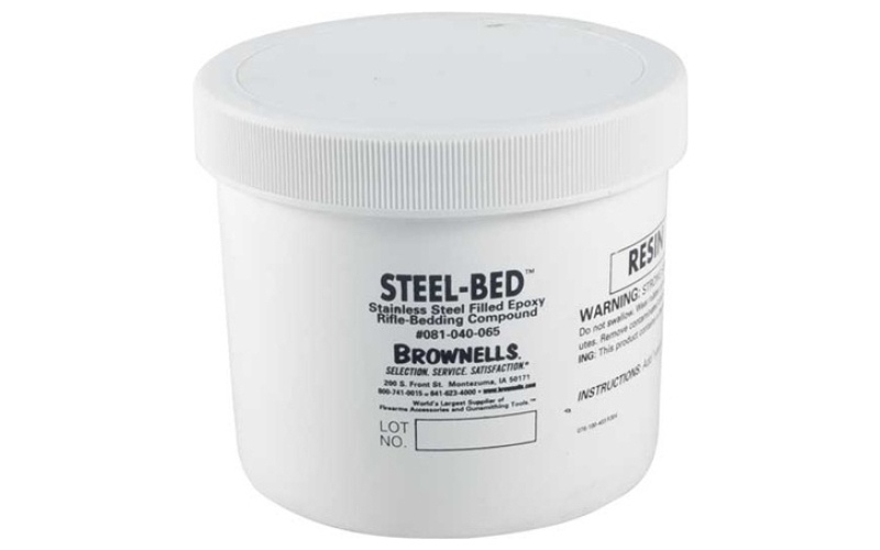 Brownells Steel bed resin 32oz