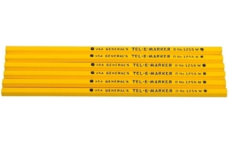 Brownells 6 yellow pencils