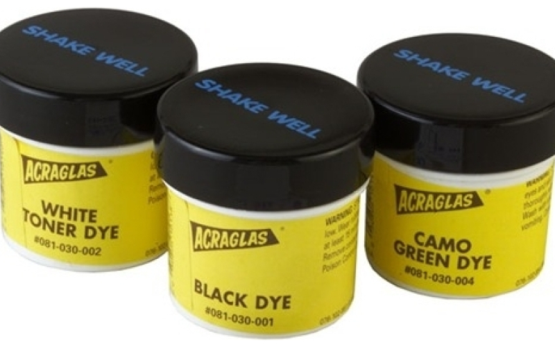Brownells Acraglas dye black 1oz