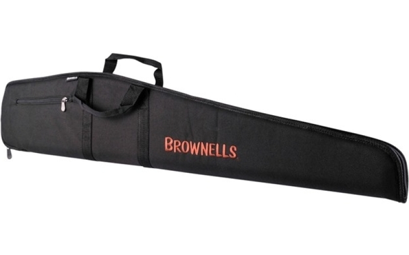 Brownells Scoped rifle case 48'' black with black trim