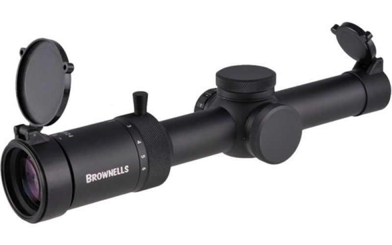 Brownells Mpo 1-6x24mm sfp illuminated lpvo donut reticle black