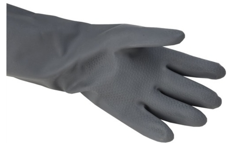Brownells Size 10, 22ml black neoprene gloves, pair