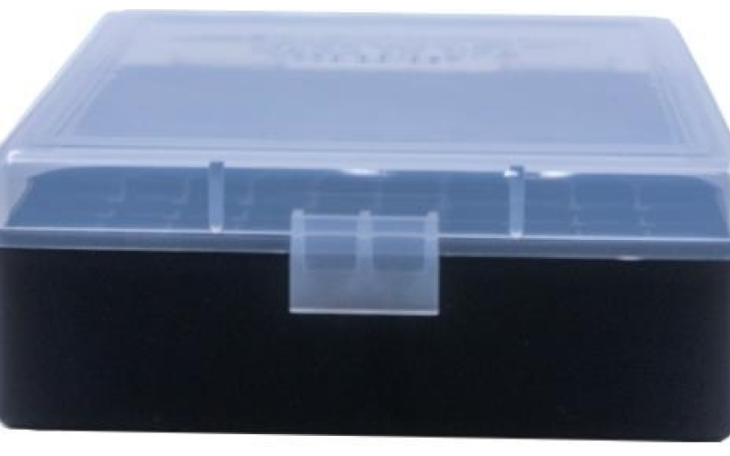 003 - .38/.357 cal. 100rd clear/black ammo box