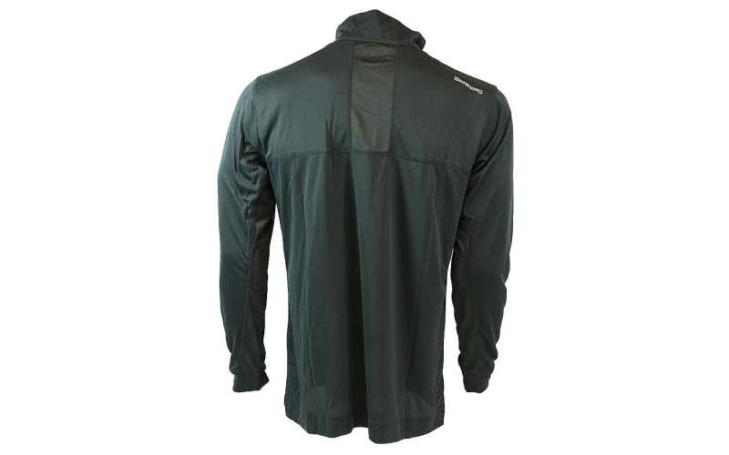 Sht-early season-3/4 zip-black-m
