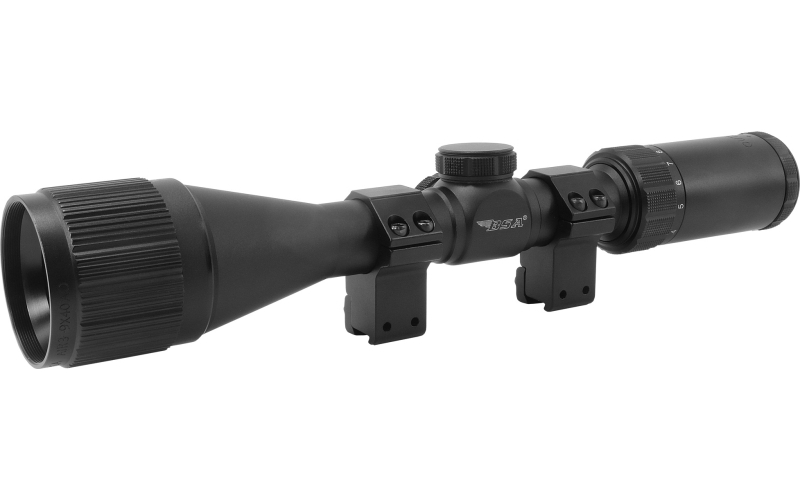 BSA Optics Outlook, Rifle Scope, 3-9X40mm, Mil Dot Reticle, 1" Main Tube, 1/4 MOA, Matte Finish, Black AIR3-9X40AOTB