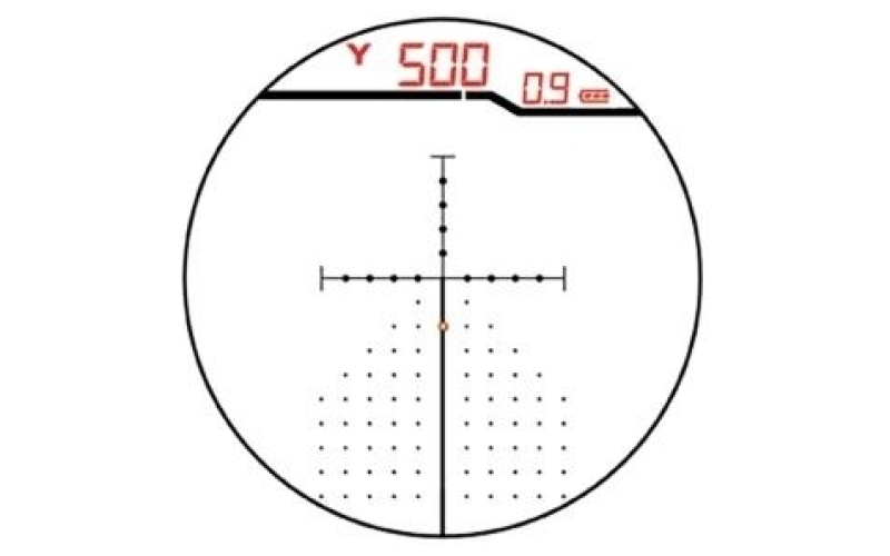 Laser scope ballistic  4x-16x-50mm lrfr refurb