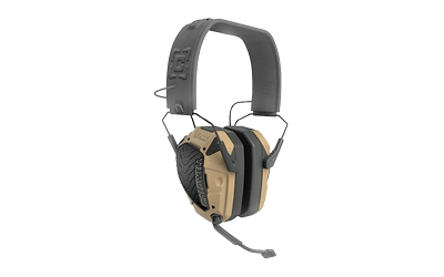 Caldwell E-Max Comms, Hearing Protection, Ambidextrous Boom Microphone, Bluetooth Connectivity, Olive Drab Green and Black 1136235