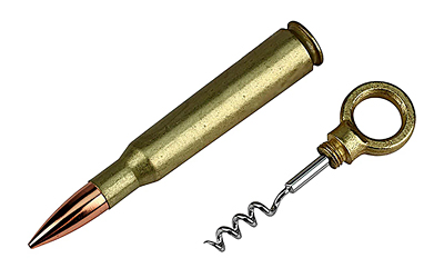 Caliber Gourmet 50 Caliber Corkscrew, Gold CBG-1003