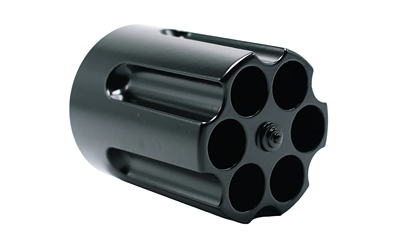 Caliber Gourmet Revolver Cylinder Pen Holder, Black CBG-1007-BK