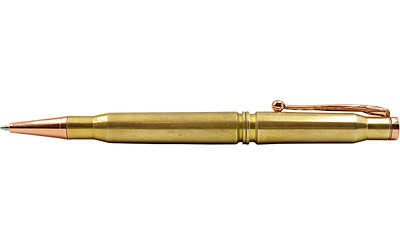 Caliber Gourmet Bullet Ball Point Pen, Gold CBG-1014