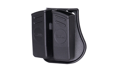 CANIK DBL 2 MAG POUCH 9MM POLY/BLK