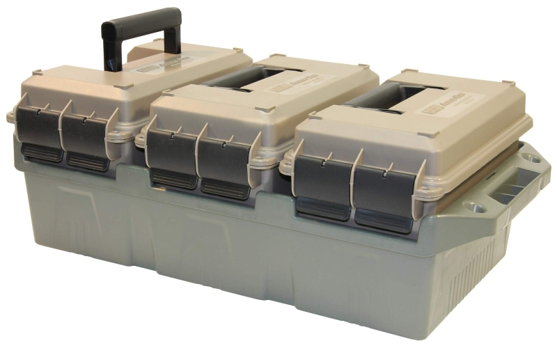 Chadwick & Trefethen Mtm 3-can ammo crate 50 cal dark earth