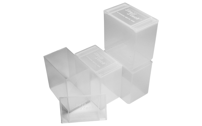 Chadwick & Trefethen 25 round shotshell box, sold as set of 4 clear