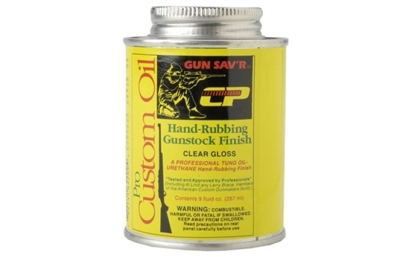Chem-Pak Pro-custom oil finish