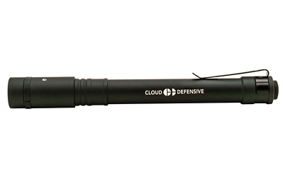 Cloud Defensive Chicro XL Flashlight, 500 Lumens, Black, Includes Reversible Pocket Clip, 10870 Rechargeable Battery and USB-C Charging Cable CHICRO-XL
