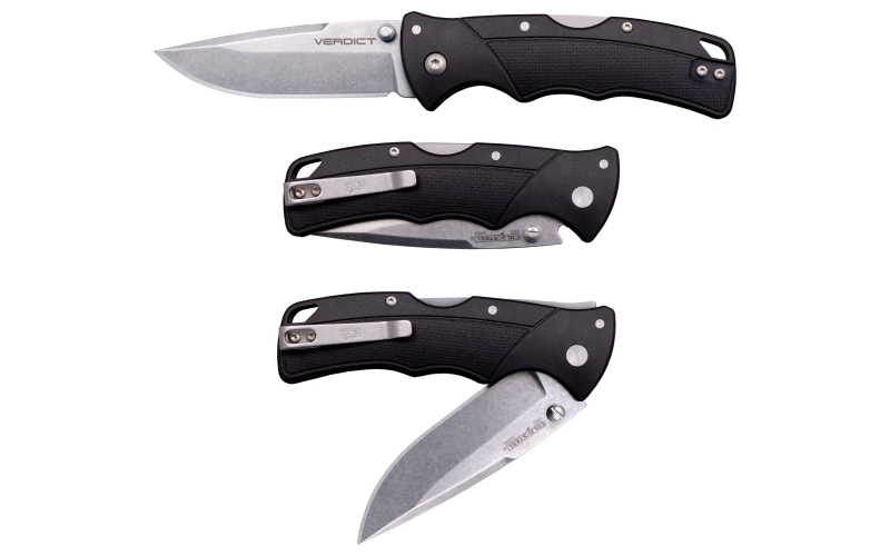 COLD STL VERDICT 3" SPEAR POINT BLK