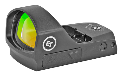 Crimson Trace Corporation CTS-1250, Compact Reflex, 2 MOA Red Dot, Matte Black 01-00560