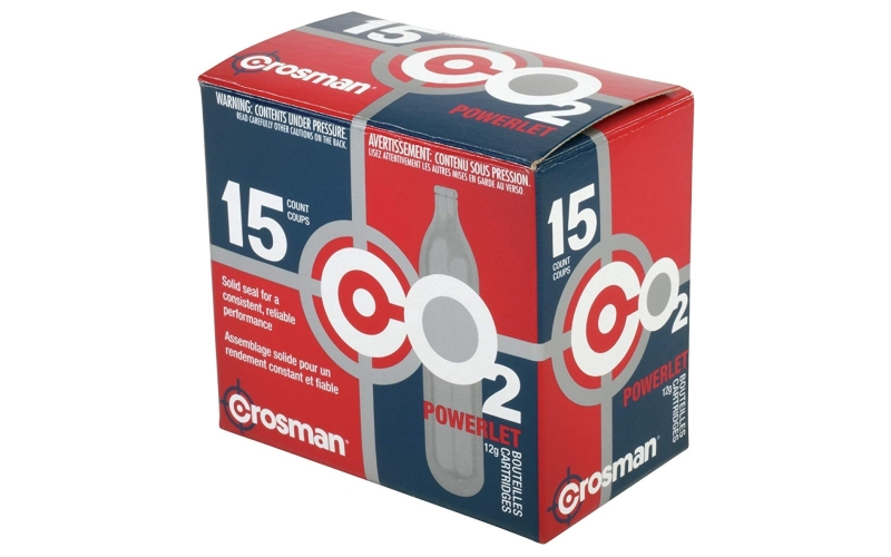 CROSMAN CO2 CARTRIDGE 15/CT