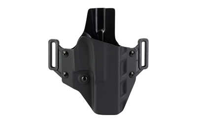 Crucial Concealment Covert OWB, Outside Waistband Holster, Right Hand, Kydex, Black, Fits Glock 17 1000