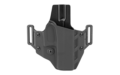 Crucial Concealment Covert OWB, OWB Holster, Right Hand, Kydex, Black, Fits Glock 19 1001