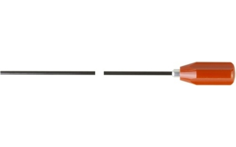 Dewey 22-c-30, 30'' rod w/8-32 tpi male & 8-32 fem adptr, brass jag