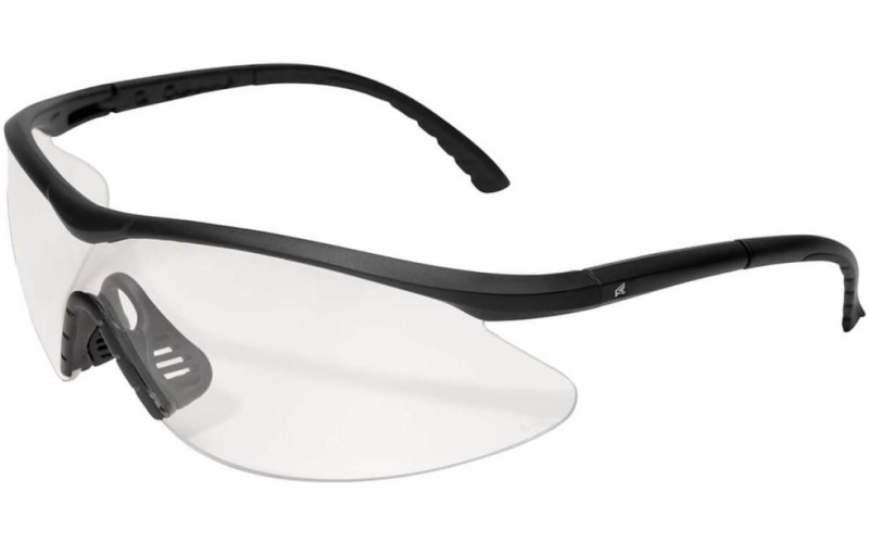 Fastlink  matte black frame  clear vapor shield lens