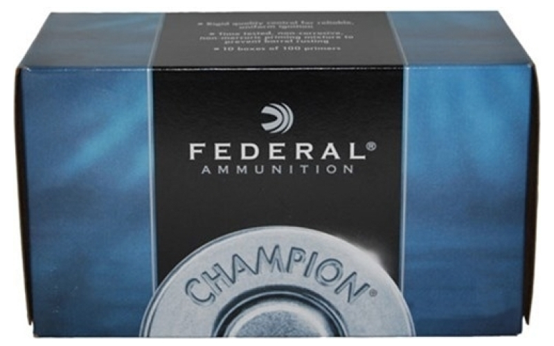 Federal .100 small pistol primers 1,000/box