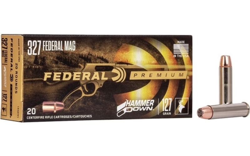 Federal 327 federal 127gr hollow point 20/box