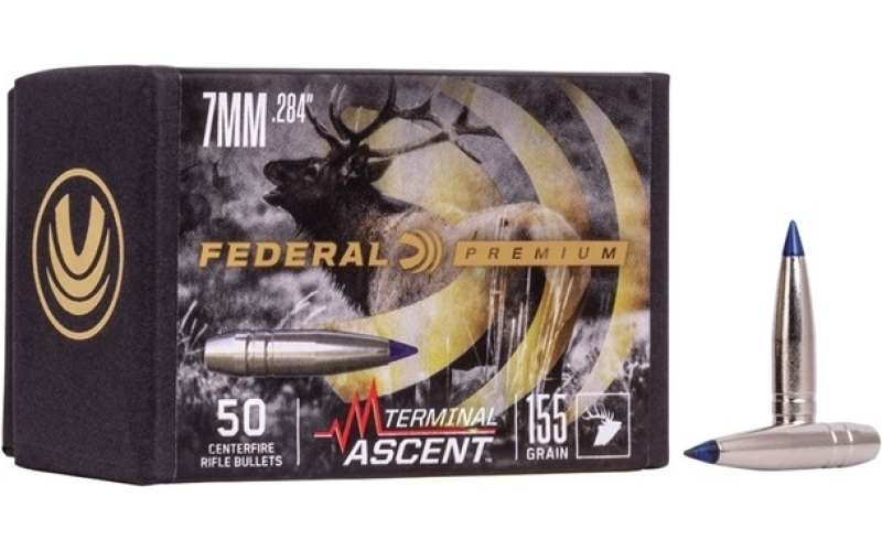 Federal 7mm (0.284  ) 155gr terminal ascent 50/box