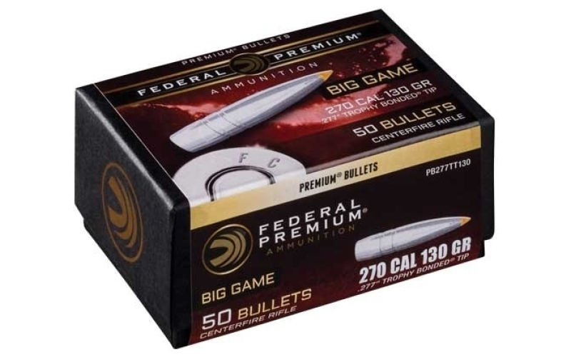 Federal Fed bullets .308 180gr trophy bonded t