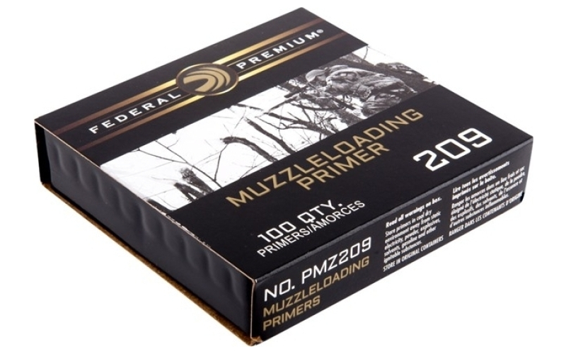 Federal .209 muzzleloader primers 100/box