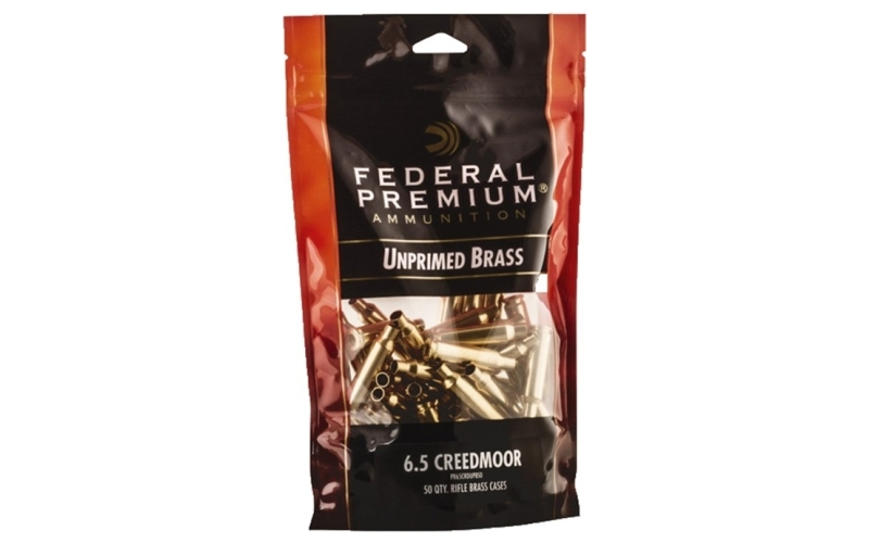 Federal 6.5 creedmoor brass case 50/bag